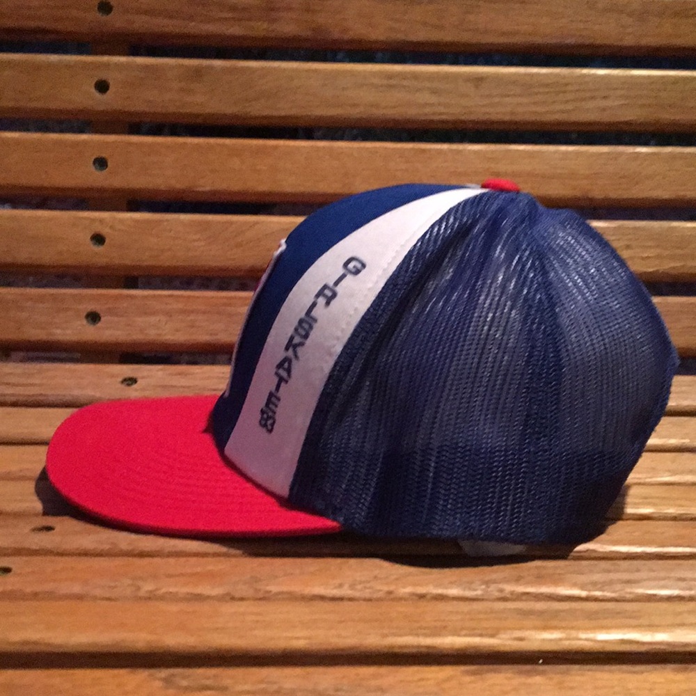 Torrance ‘93 Girlskate 1993 Red White Blue SnapBack hat - Picture 4 of 12